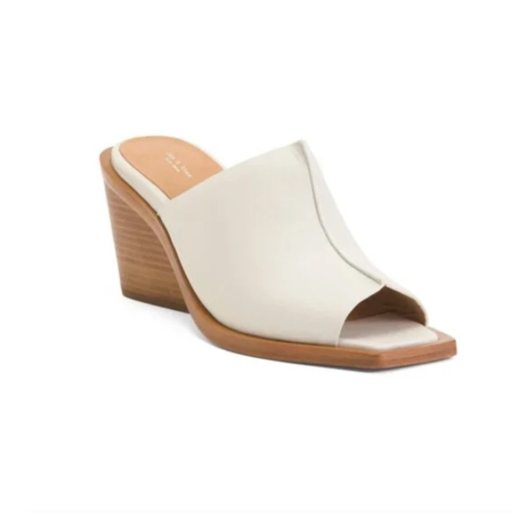 🔥 Rag & Bone ivory slip on wedge sandals sz38